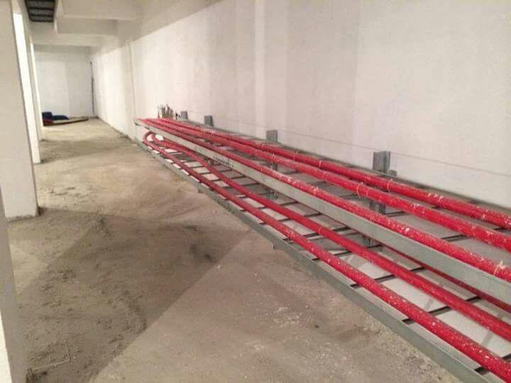 yer altı elektrik hattı